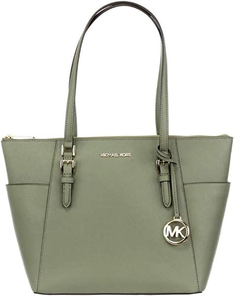 army green michael kors bag|Michael Kors green shoulder bags.